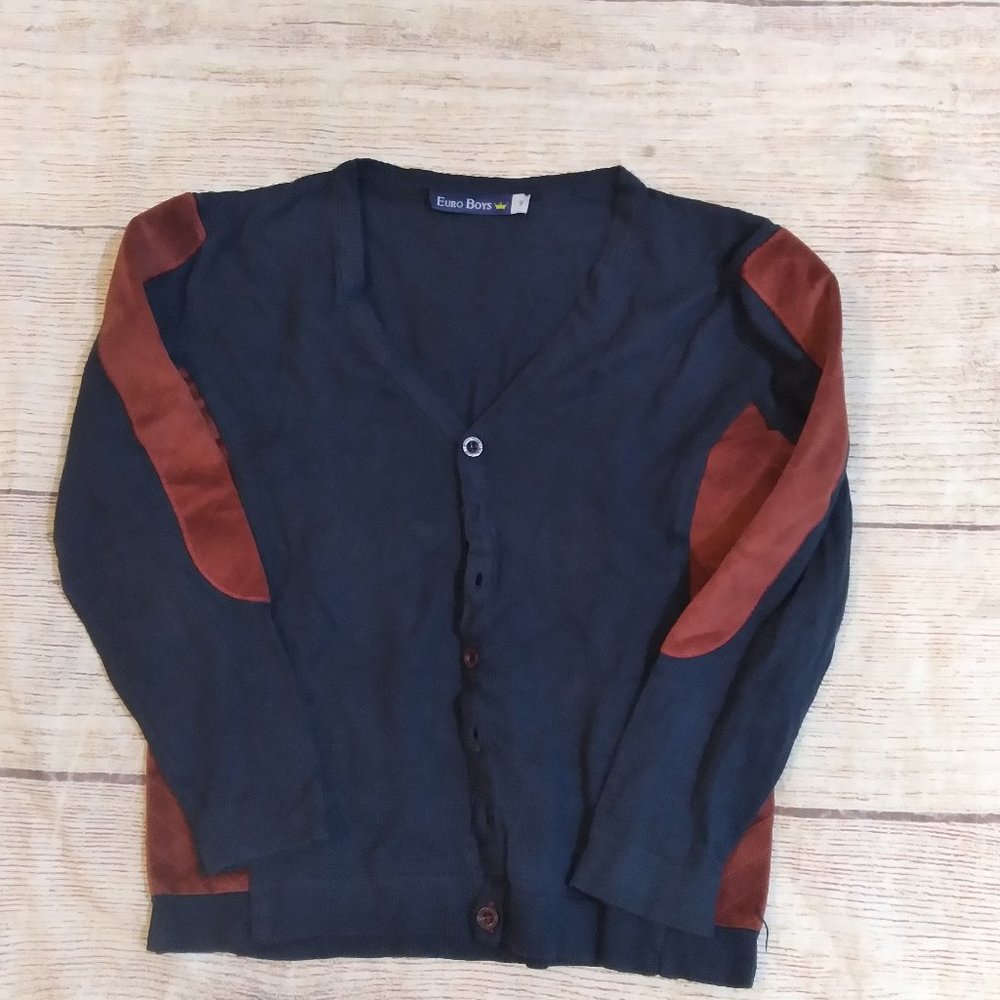 Euro Boys color block vneck size 9